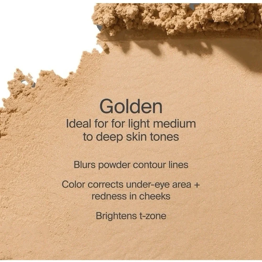 Haus Labs Bio-Blurring Loose Setting Powder GOLDEN New Discontinued